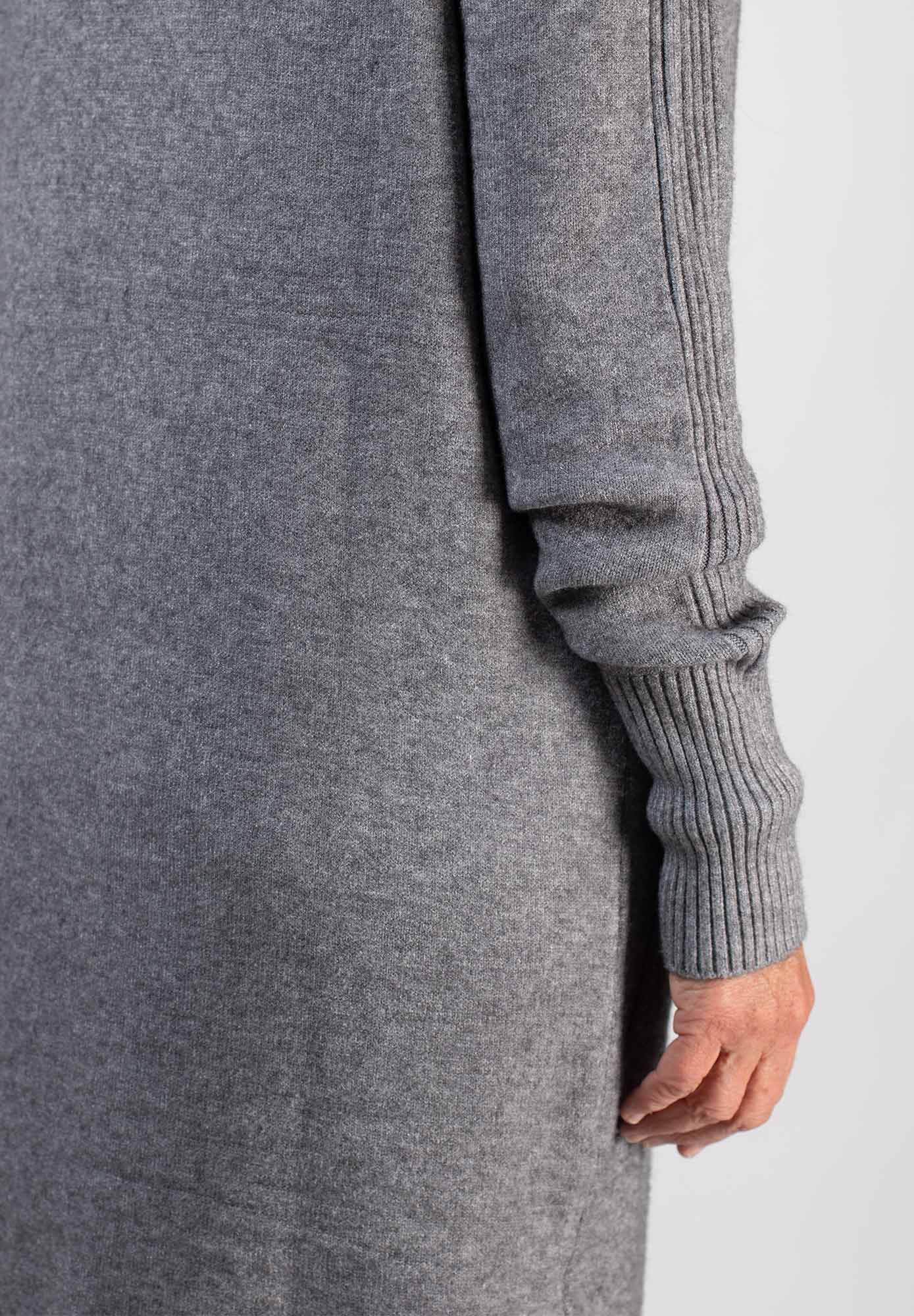 Stank Stockholm - Stickad långklänning Grey