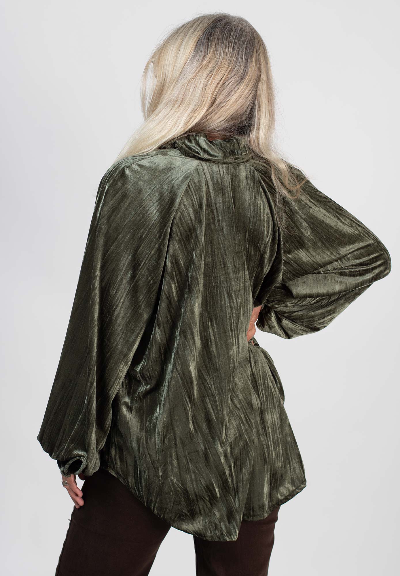 Stank Stockholm - Skjorta Military Velvet
